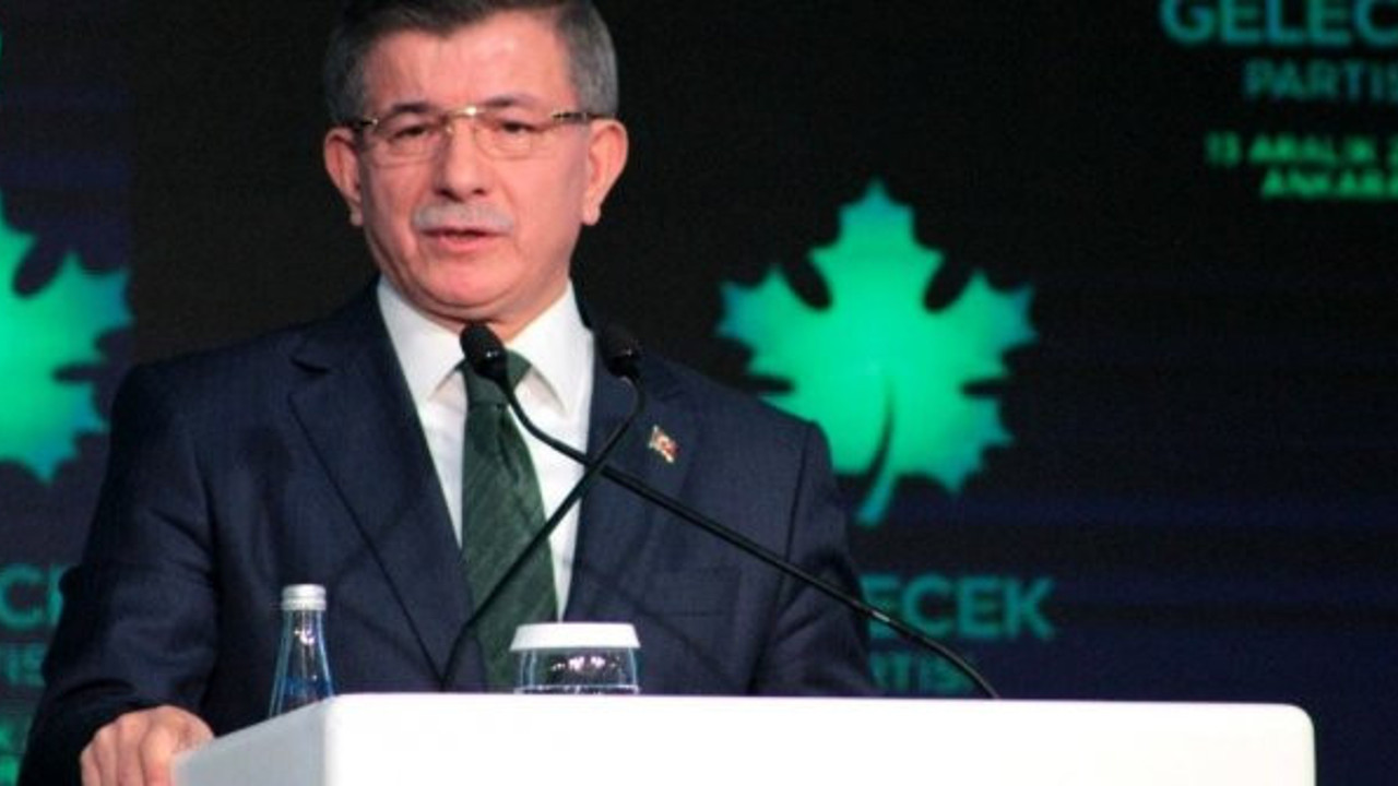 Ahmet Davutoğlu "Şimdi size neden bu partiyi kurduğumu açıklayacağım" dedi, maddeleri tek tek sıraladı