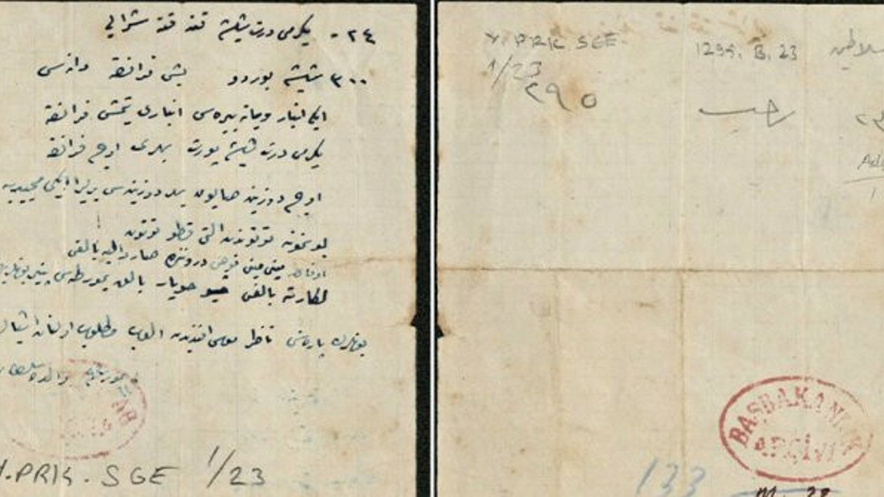 Şevkefza Valide Sultan'ın alışveriş listesinin belgesi gerçek çıktı