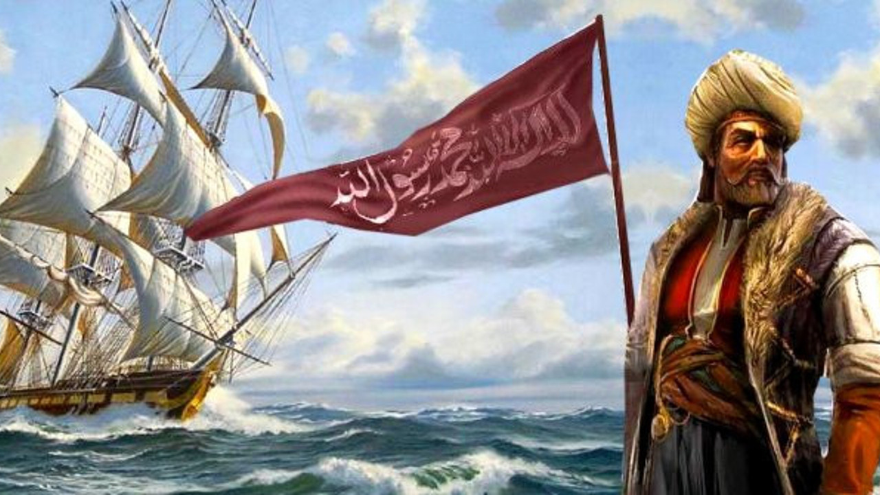 Barbaros Hayrettin Paşa'yı hiç böyle görmediniz: Devasa fotoğrafı ortaya çıktı