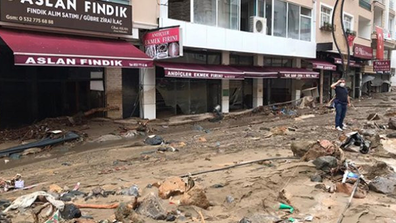 Giresun’daki sel felaketinde son durum: Facianın boyutu sabah saatlerinde ortaya çıktı