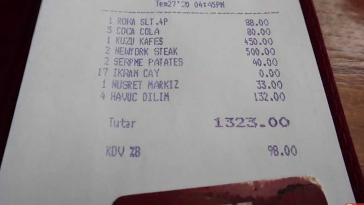 Nusret'e giden et fiyatını göze alır ama 4 dilim havuçtan uzak durmak lazım