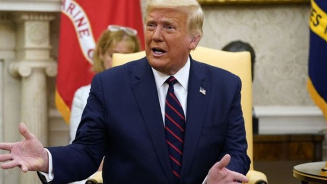 Trump 'tarihi bir başarı' deyip duyurdu!