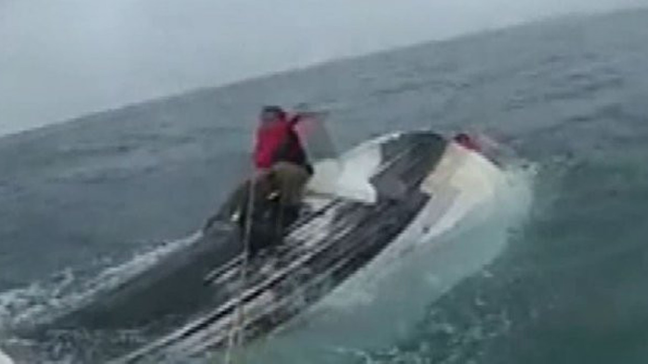 Denizde ölüm kalım mücadelesi