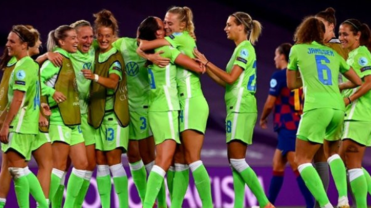 UEFA Kadınlar Şampiyonlar Ligi’nde ilk finalist Wolfsburg