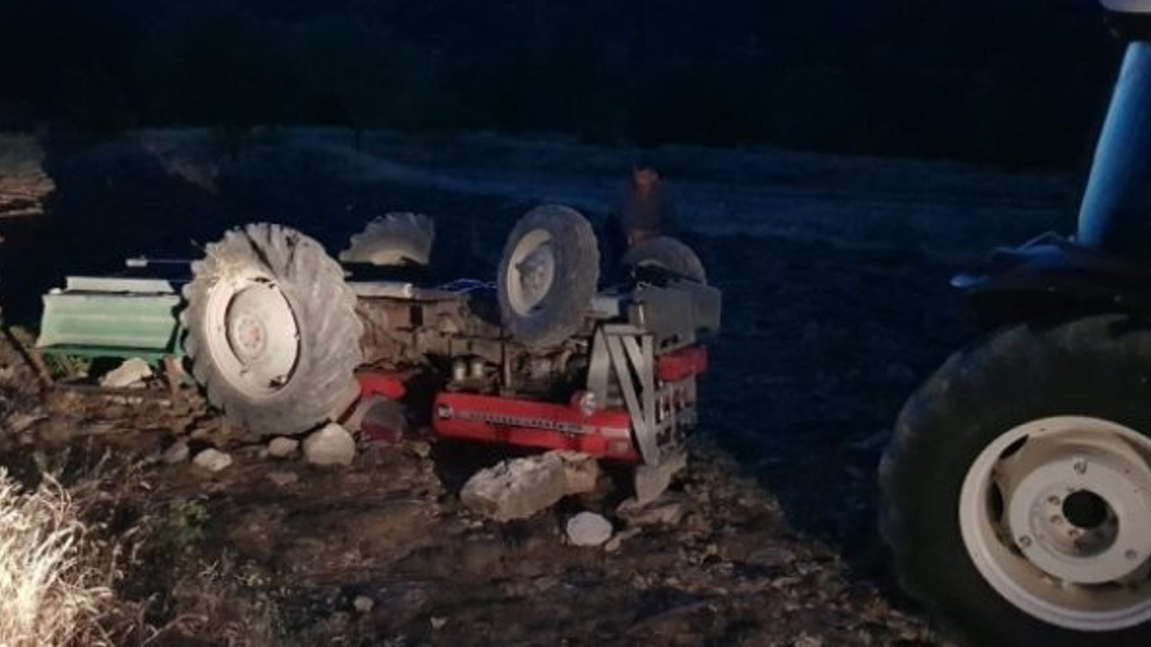 Çankırı’da feci kaza! Devrilen traktörde 1 kişi öldü