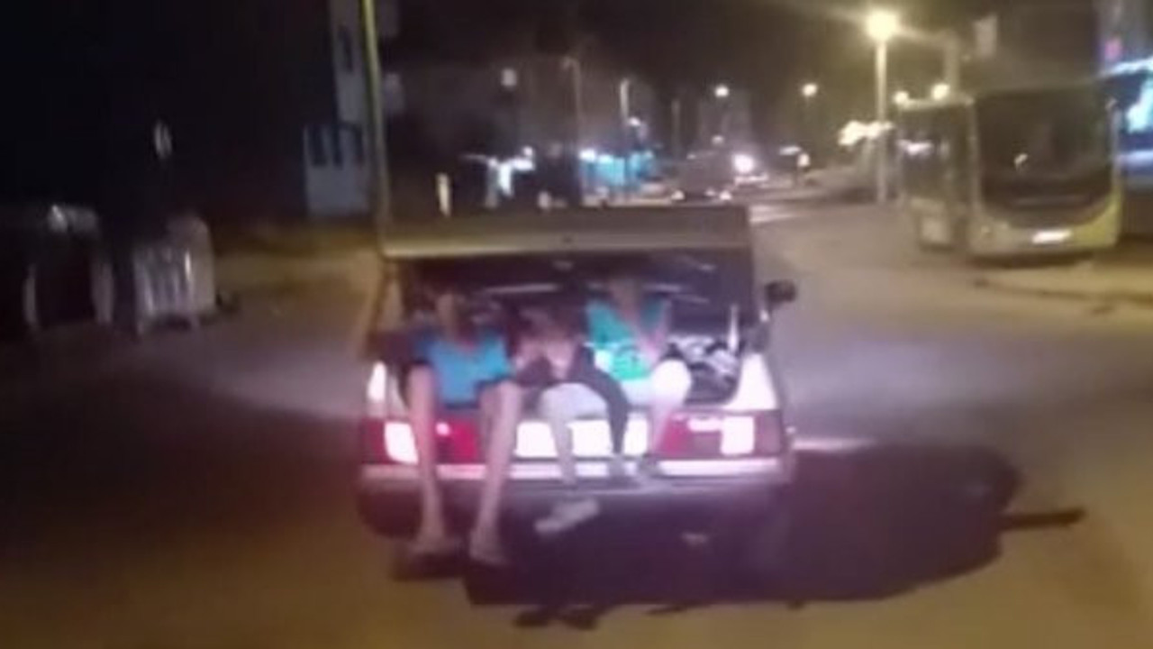 Otomobil bagajında ölüm yolculuğu