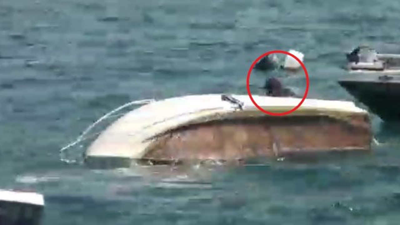 Sandal böyle alabora oldu! Yürekler ağza geldi