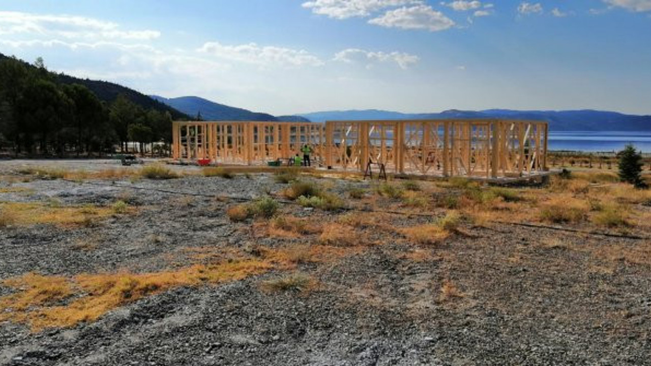 Salda Gölü’nde 'Millet Bahçesi' inşaatı yeniden başladı iddiası