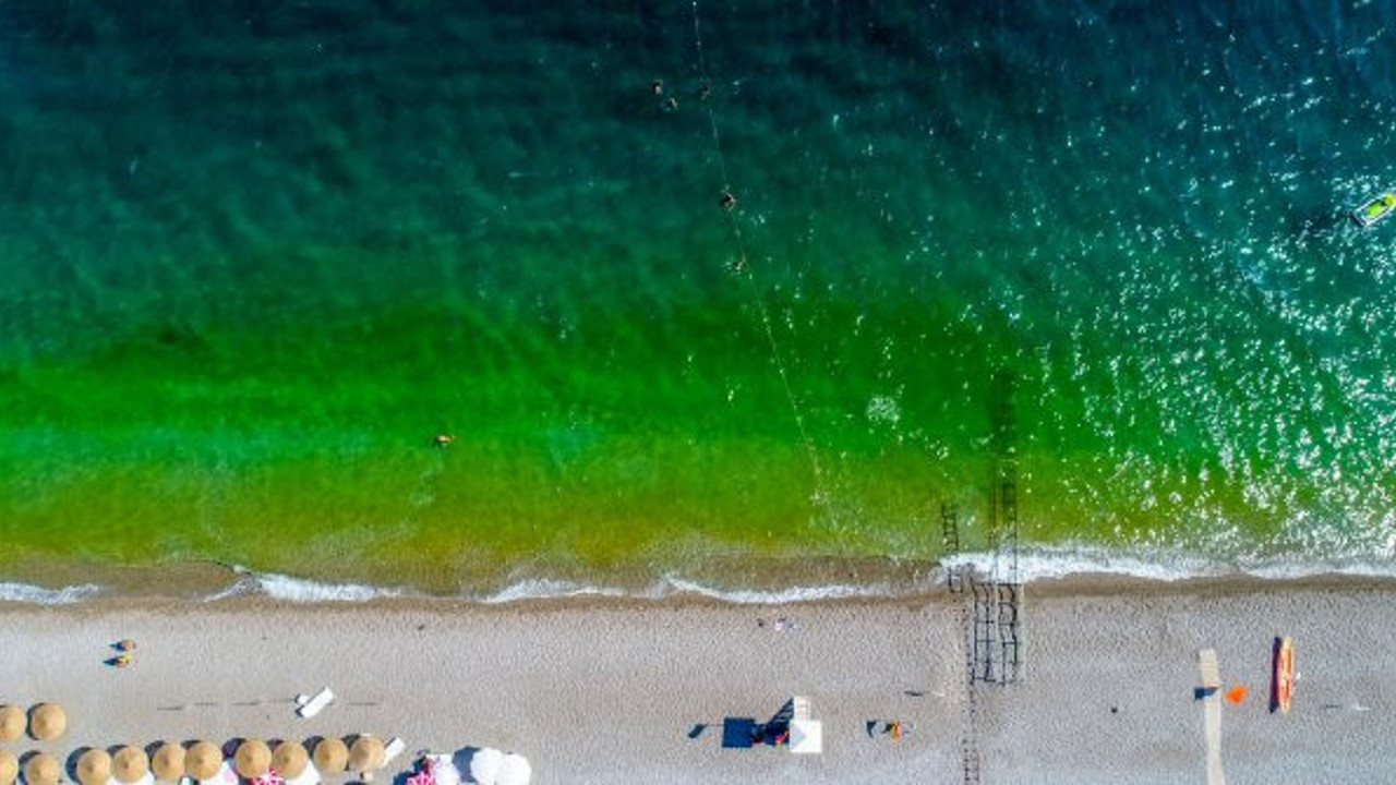 Her şey bir anda oldu kimse ne olduğunu anlamadı, tatilciler korkudan denize giremedi