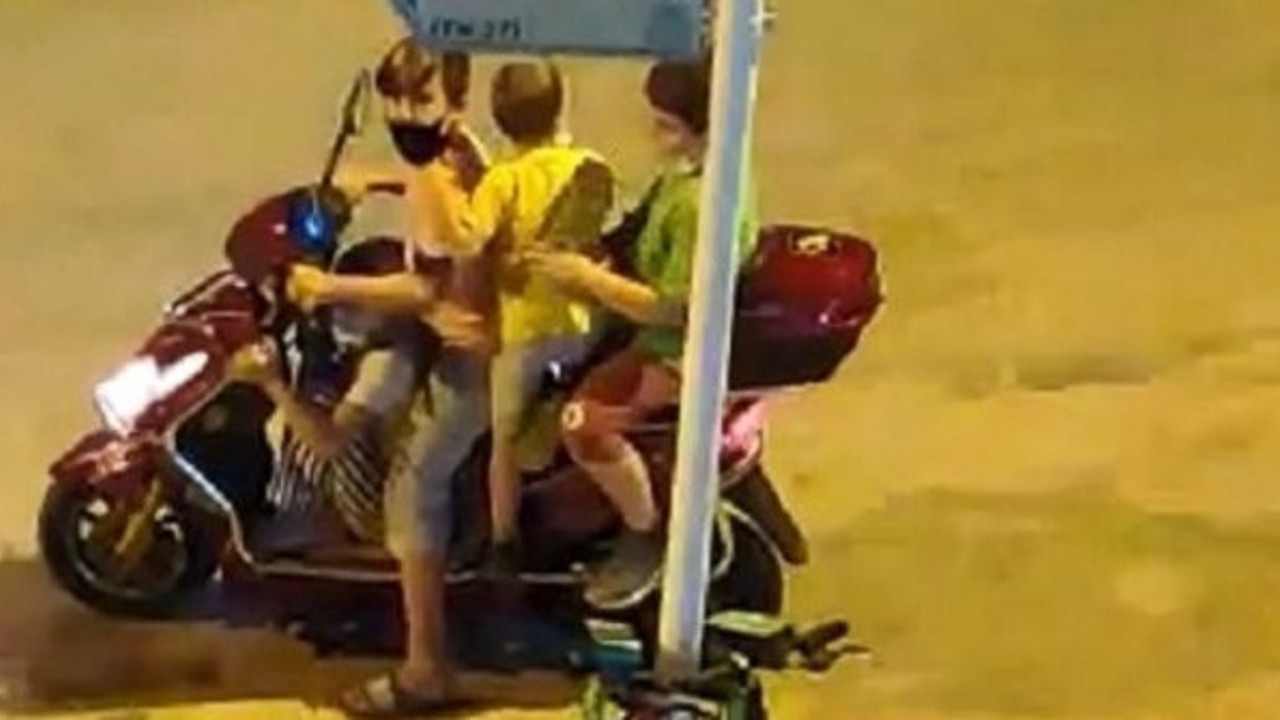 Elektrikli bisikletle tehlikeli yolculuk