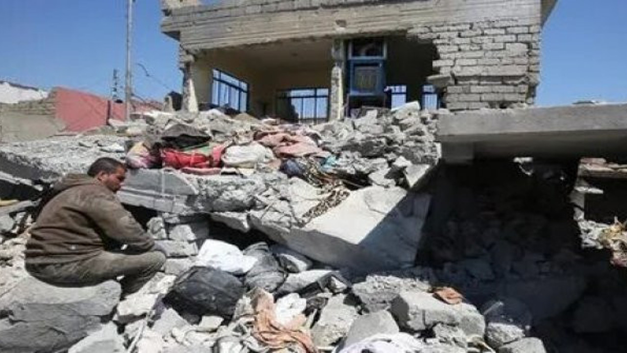 Evi bombalanan Iraklı köşeyi döndü