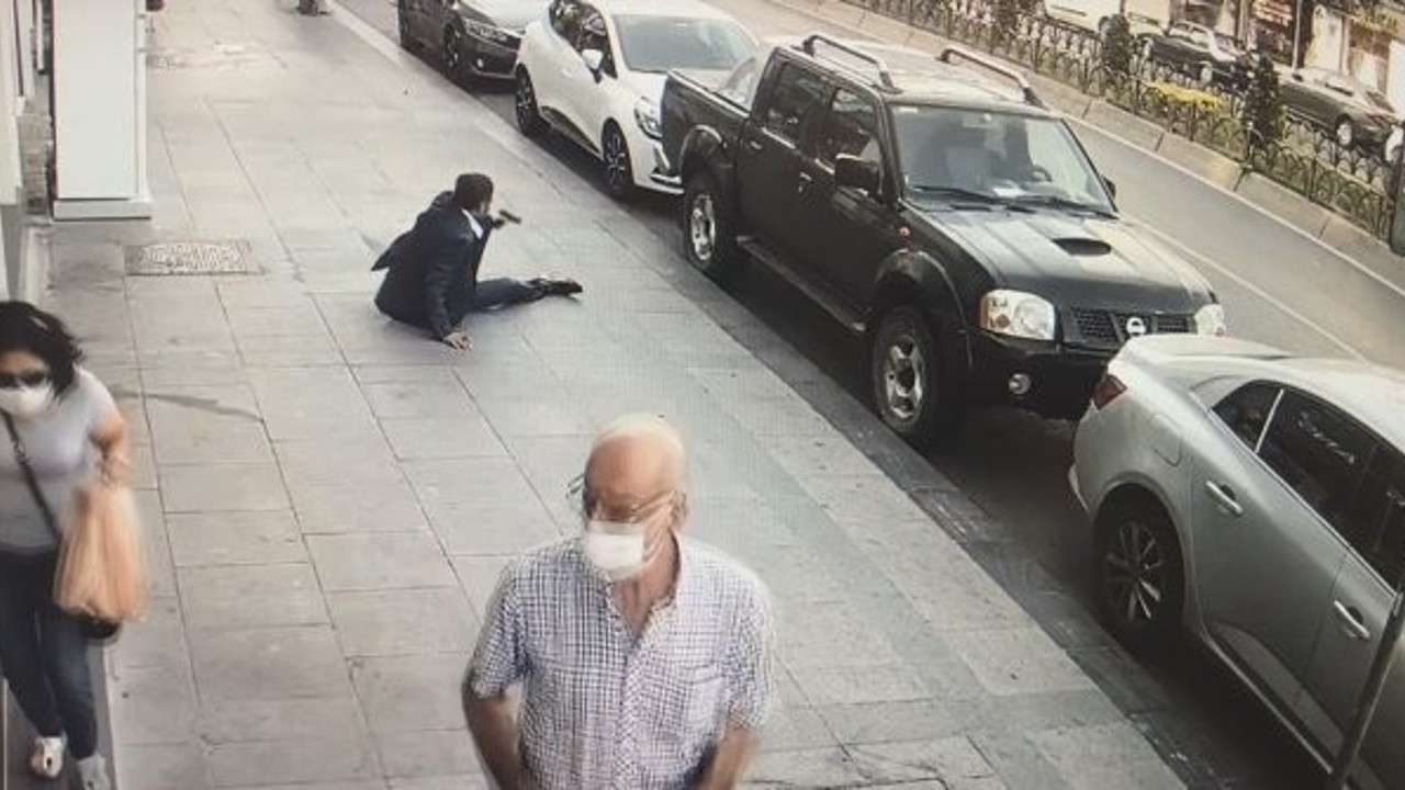 Sokak ortasında böyle çatıştılar