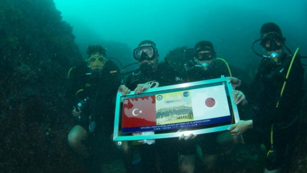 Türk- Japon dostluğunun temeline dalmak: Ertuğrul fırkateyni 130 yıl sonra anıldı