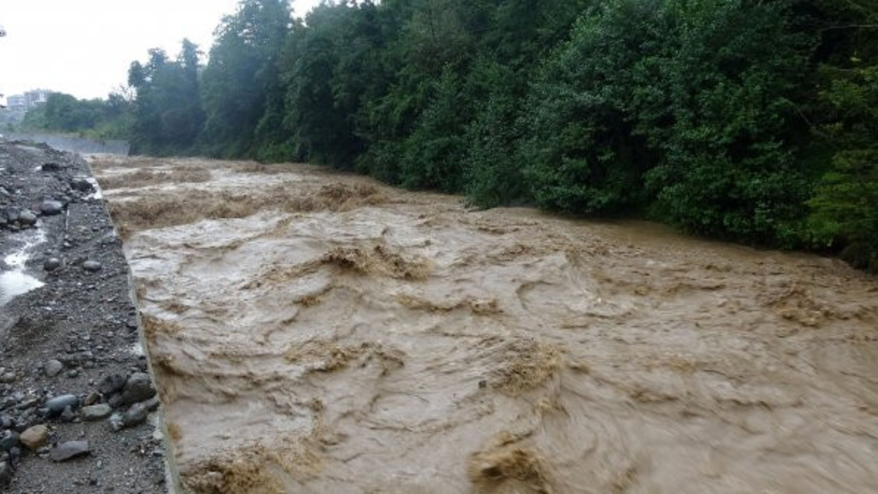 Doğu Karadeniz’de şiddetli yağış