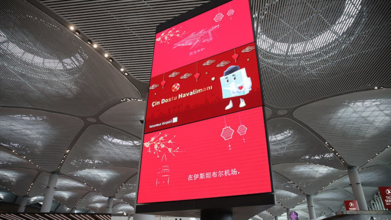 İstanbul Havalimanı Çin dostu oldu