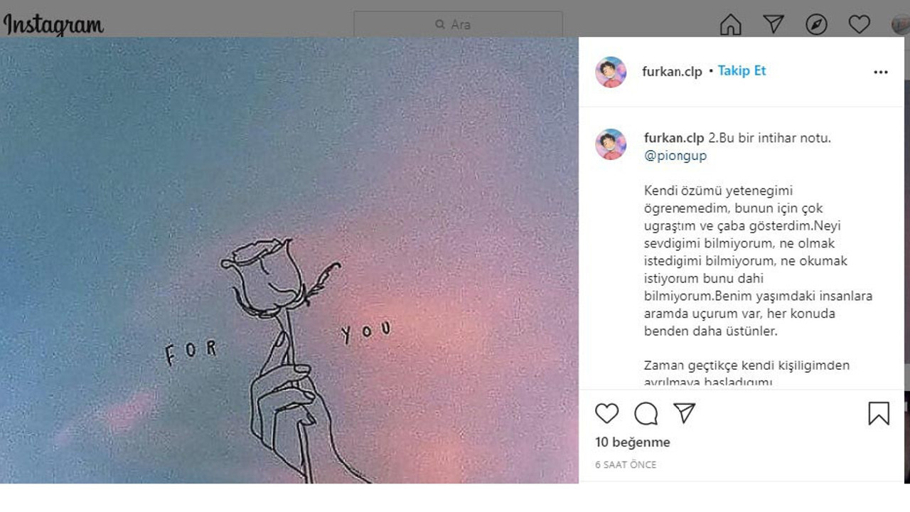 Gençler umutsuz ve işsiz! 18 yaşındaki Furkan intihar edeceğini paylaştı! Bir araba, bir ev uğruna yıllarımı harcamak istemiyorum