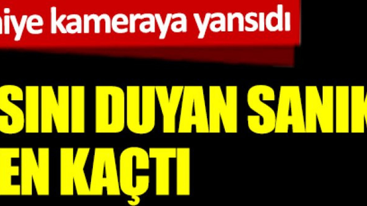 Hapis cezasını duyan sanık mahkemeden kaçtı! Polis uçarak yakalamaya çalıştı! O anlar saniye saniye görüntülendi