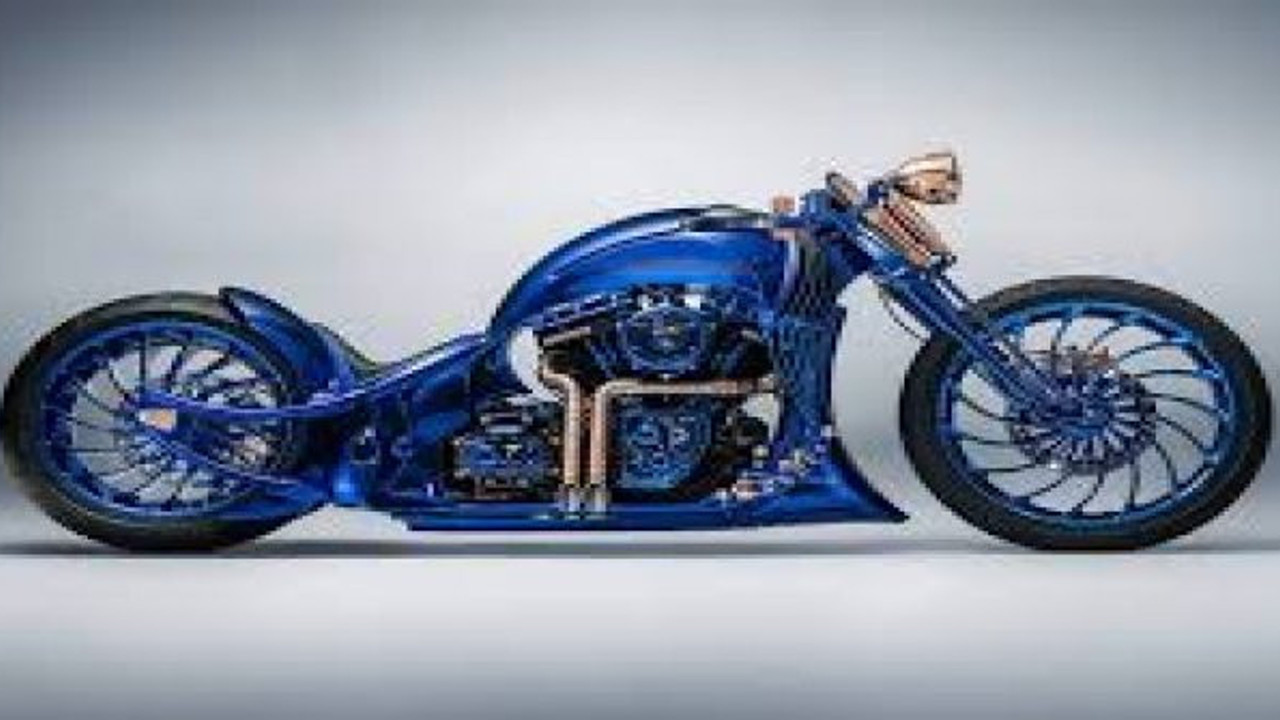 Harley Davidson çekiliyor