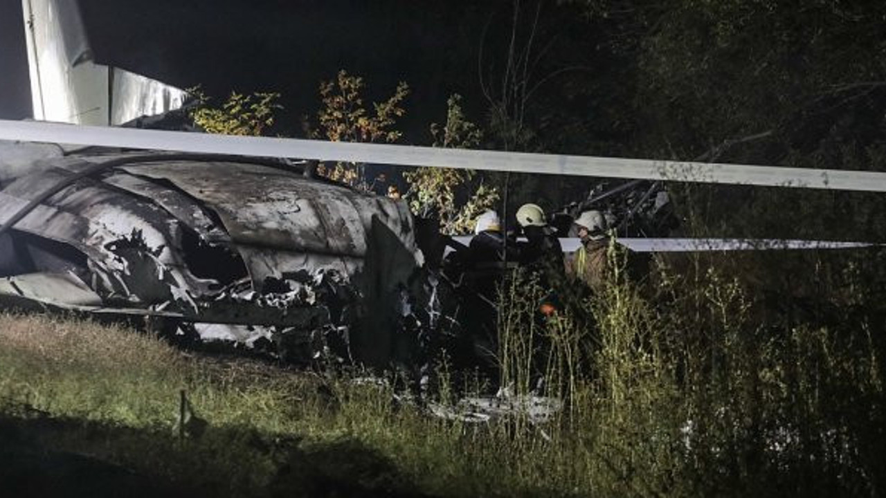 Ukrayna'da askeri uçak düştü! 22 kişi öldü! İşte o görüntüler