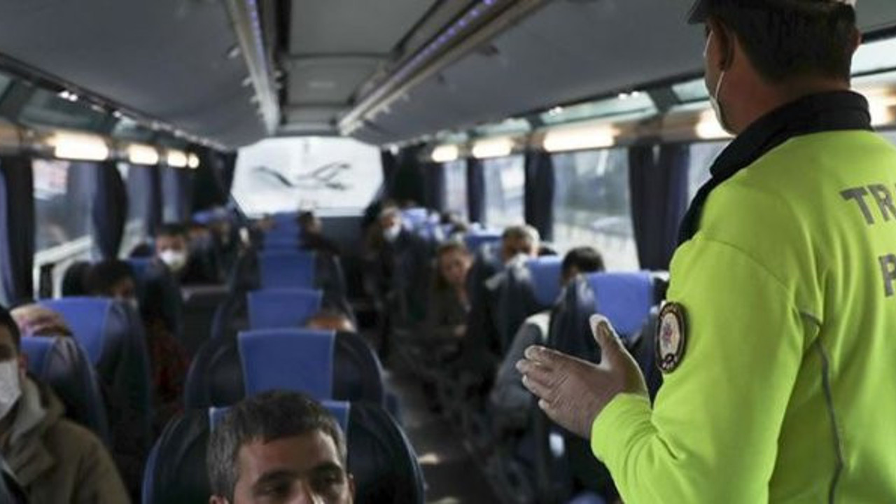 Otobüse men cezası