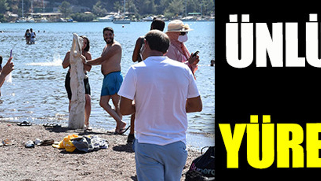 Ünlü heykelin son hali yürek burktu. Turistler fotoğraf çekmek için sıraya giriyor