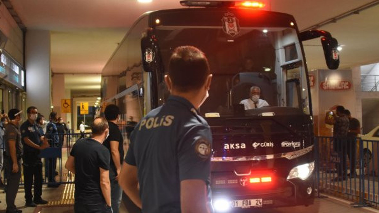 Beşiktaş kafilesi Konya'ya ulaştı
