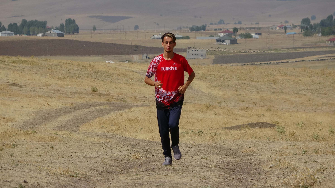 Milli atlet Avrupa Şampiyonası'na tarlada ve dağda hazırlanıyor