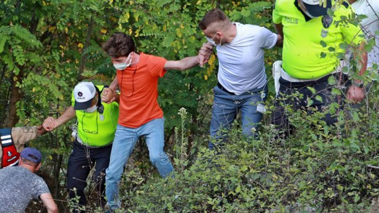 Bu adamlar ne yapıyor. Görenler şaşırıp kaldı