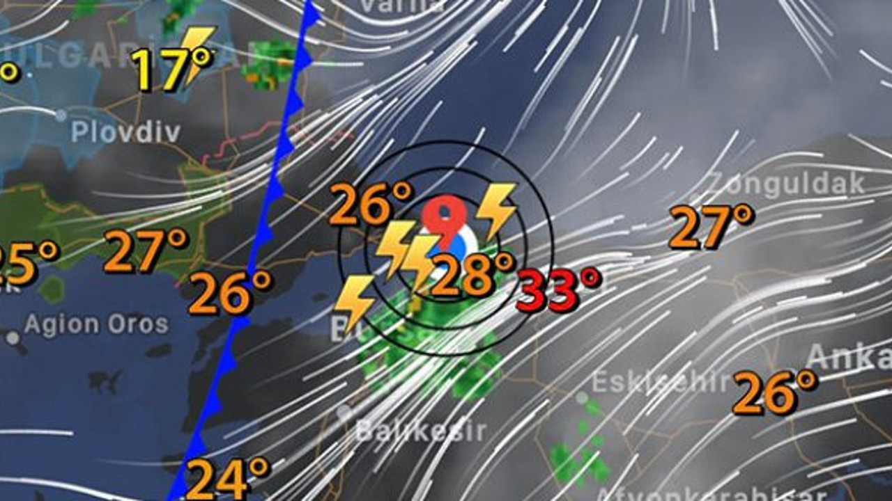 Meteoroloji'nin en sağlam adamı Prof. Dr. Mikdar Kadıoğlu İstanbul'da olup biteni açıkladı. Havadaki çarpışma böyle başladı