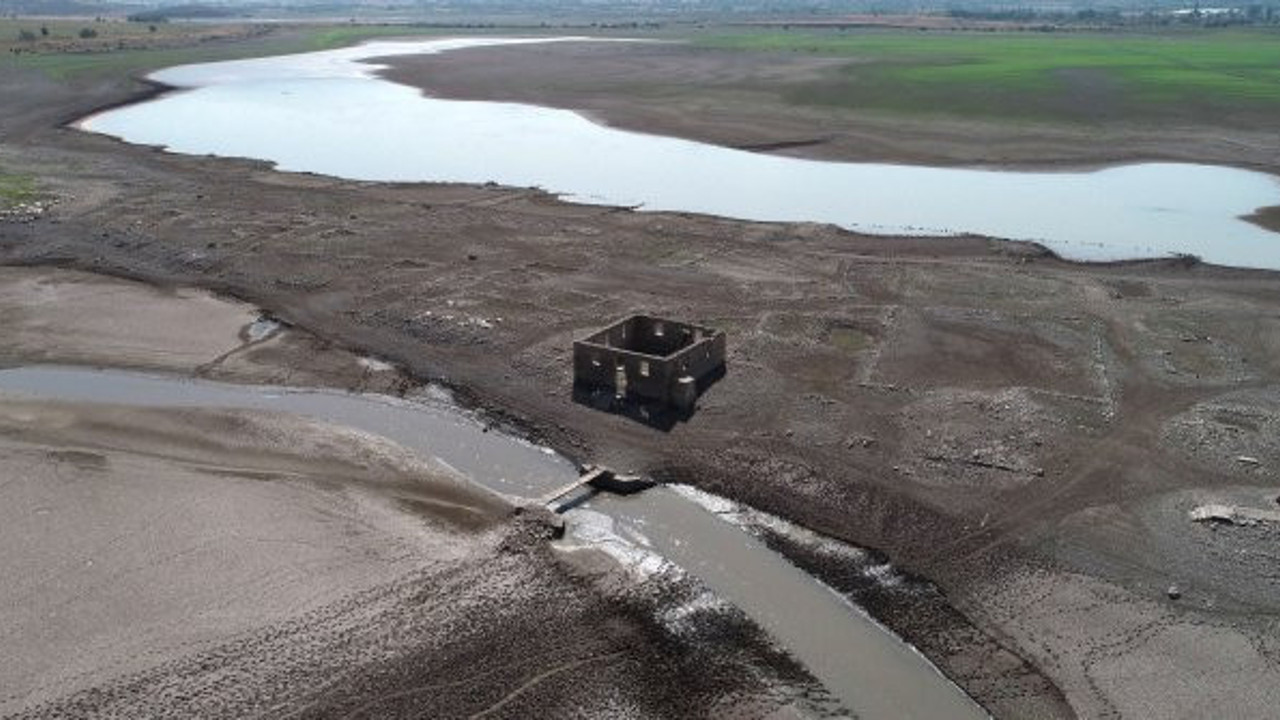 Sular çekilince tarihi miras ortaya çıktı
