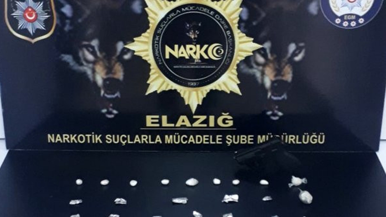 Elazığ'da uyuşturucu operasyonunda tutuklama