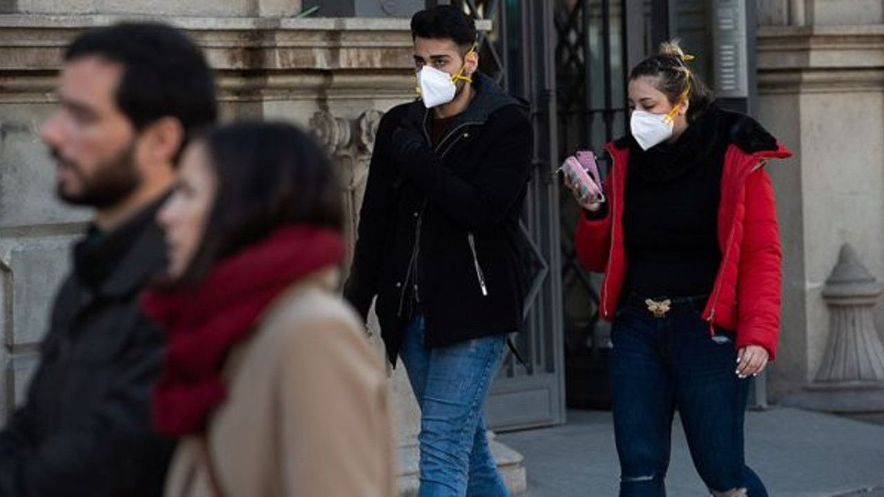 Madrid'de korona virüs nedeniyle OHAL ilan edildi