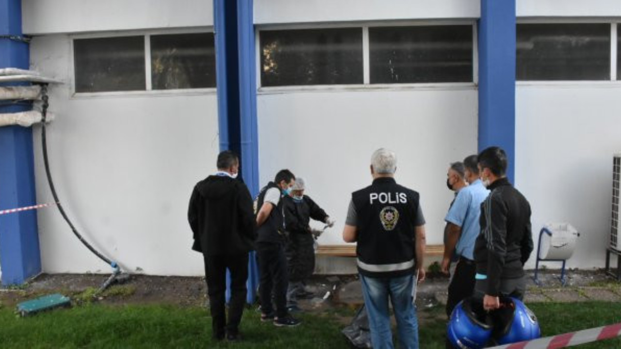 Ölüm hastane bahçesinde yakaladı