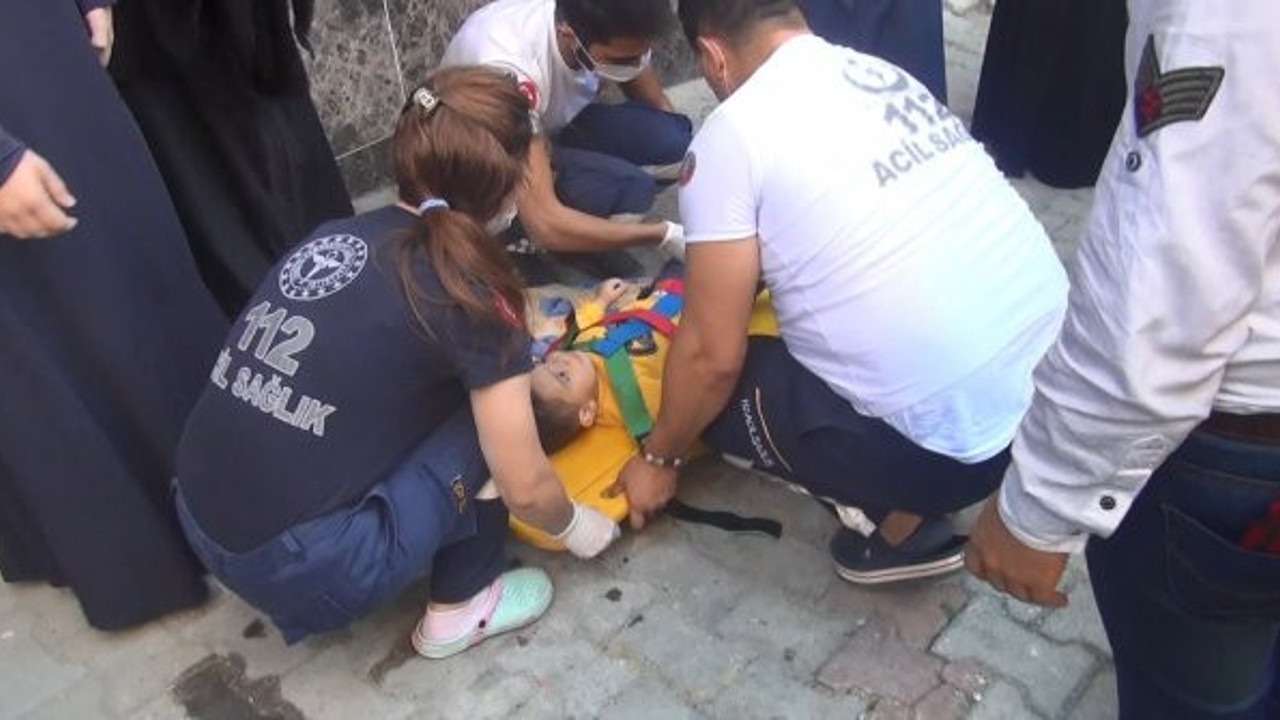 Balkonda oyun hastanede bitti