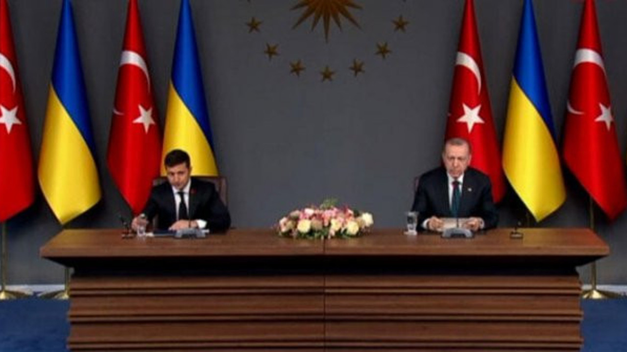 Erdoğan ve Zelenski'den ortak basın toplantısı