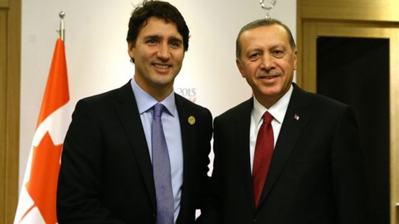 Erdoğan, Trudeau ile telefonda görüştü