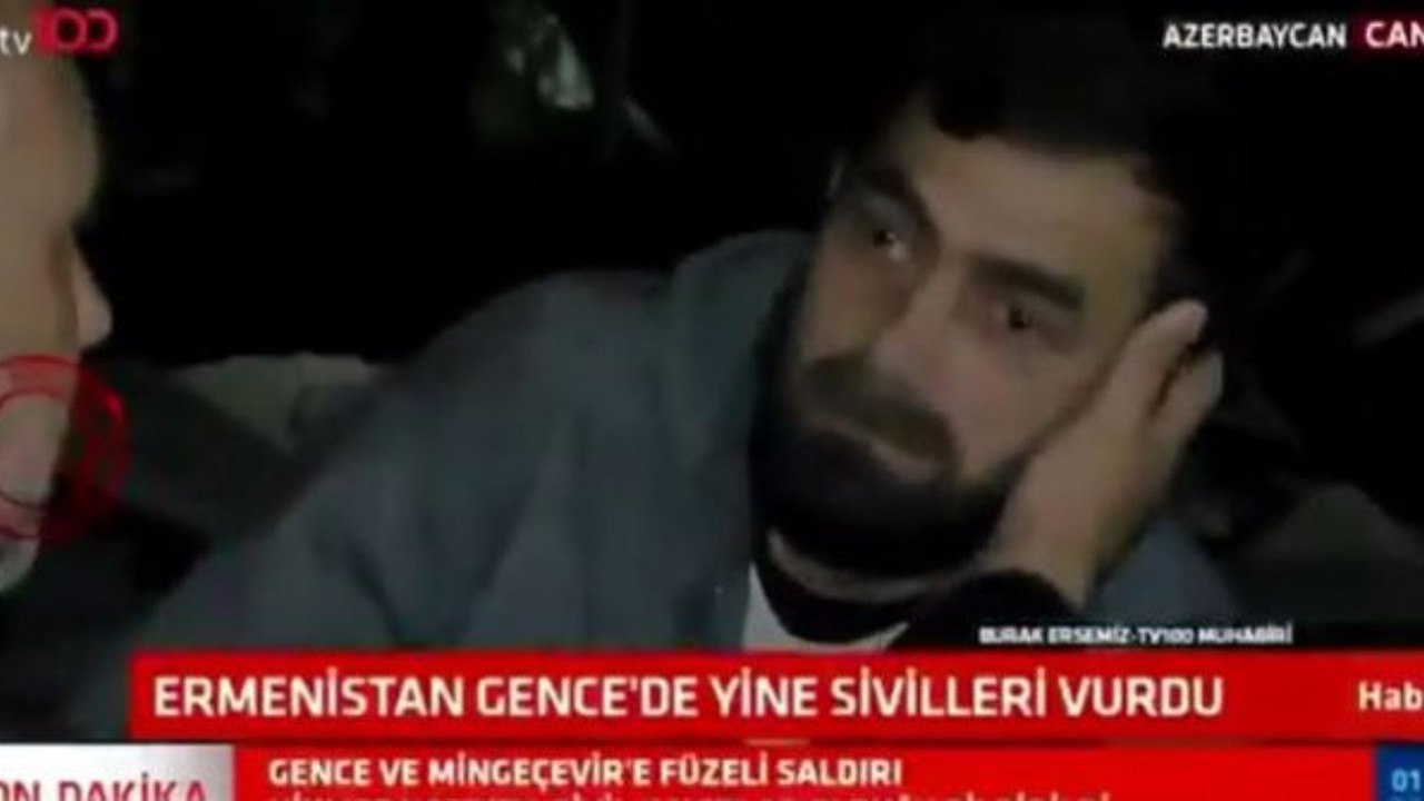 TV 100 muhabiri Burak Ersemiz çekinerek sordu bütün ailesini kaybeden Azerbaycanlı bakın ne cevap verdi, Ermenistan sivilleri uykuda öldürdü,