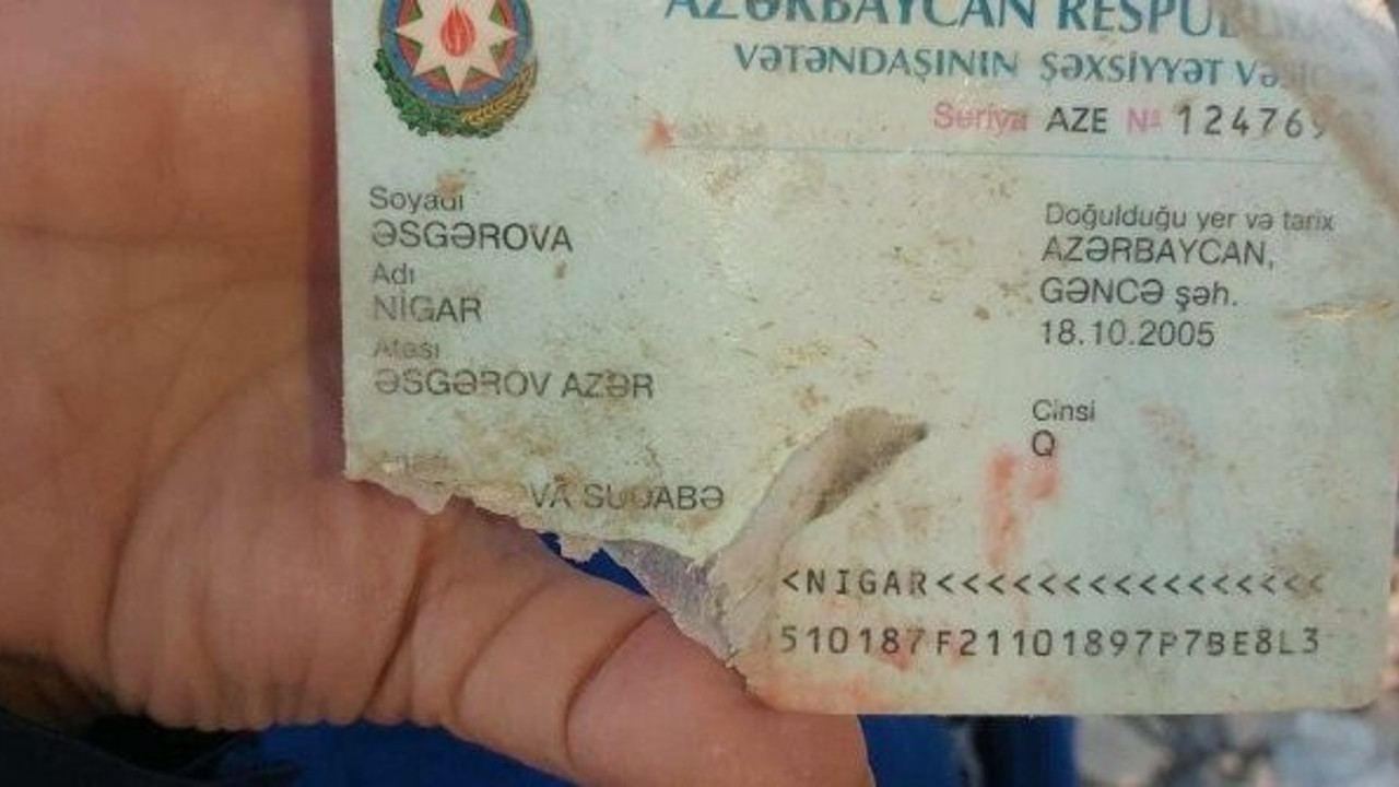 Ermenistan Gence'de sivilleri öldürdü. İşte 15 yaşındaki kızdan geriye kalanlar. Yarın doğum günüydü