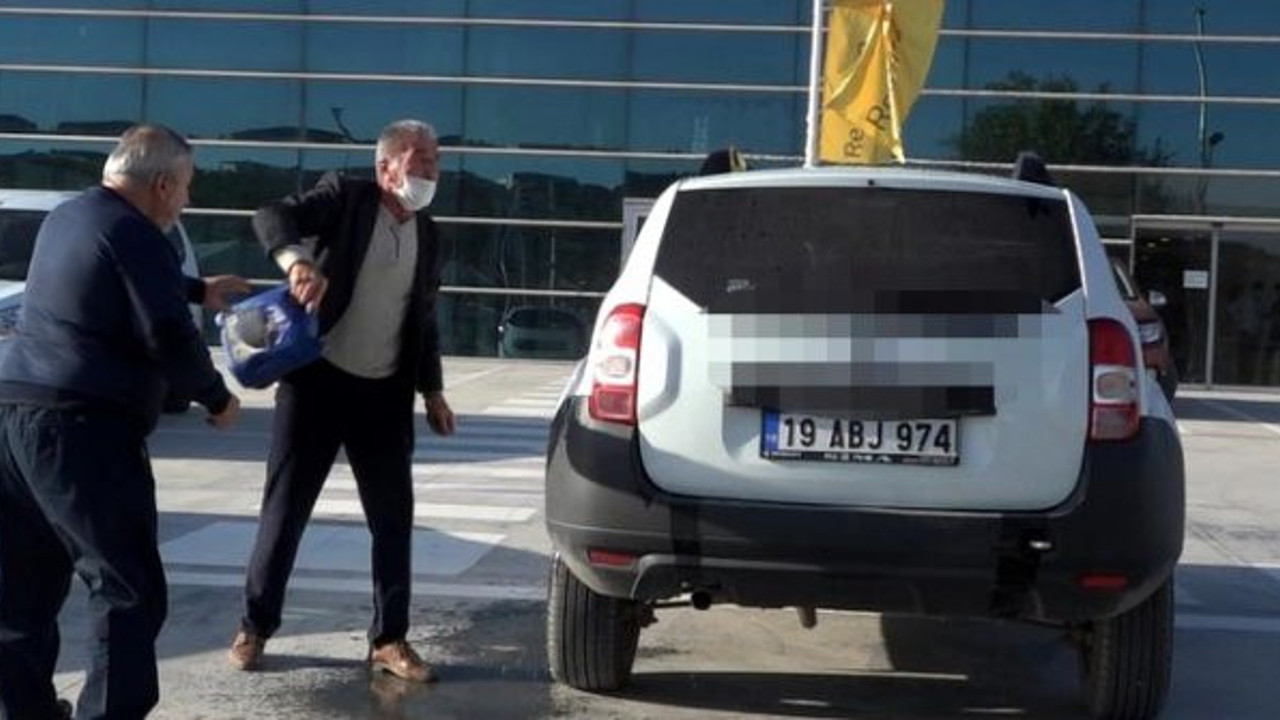 Çıldıran vatandaş cipini yakmaya kalktı