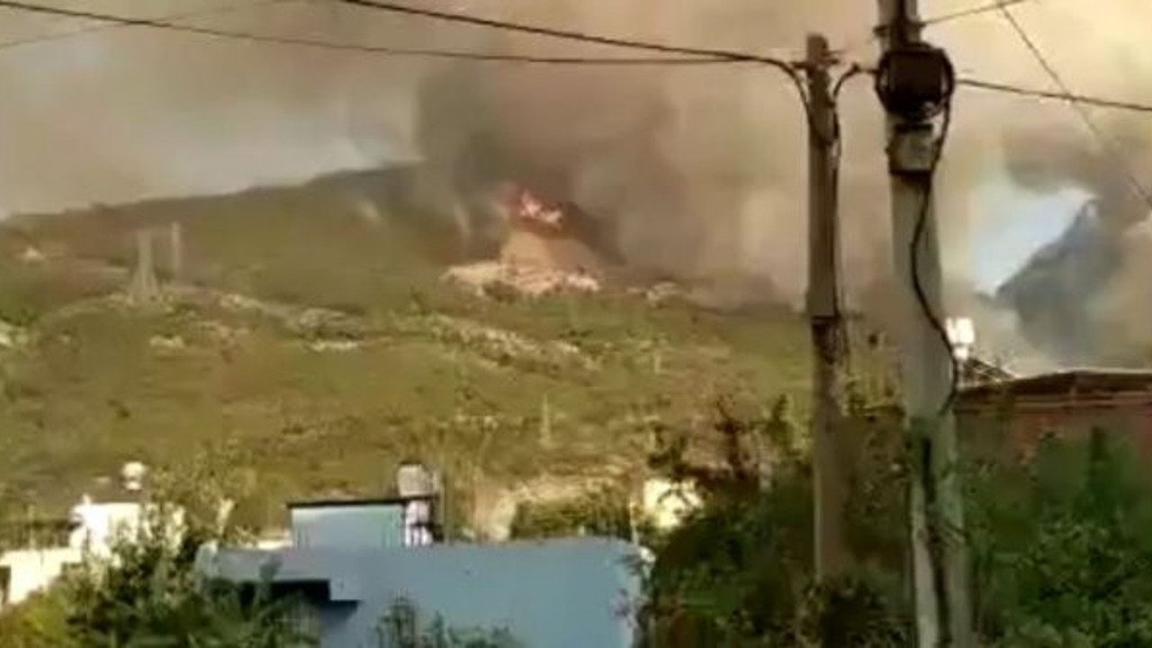 İskenderun'da ormanları yakanları suçüstü kameraya aldı, Yakalayın bu halk düşmanı teröristleri!