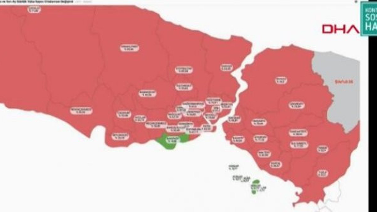 İstanbul’da koronanın patladığı 8 ilçe. Bu bölgede virüs kol geziyor. Sağlık Bakanı Fahrettin Koca tek tek saydı.