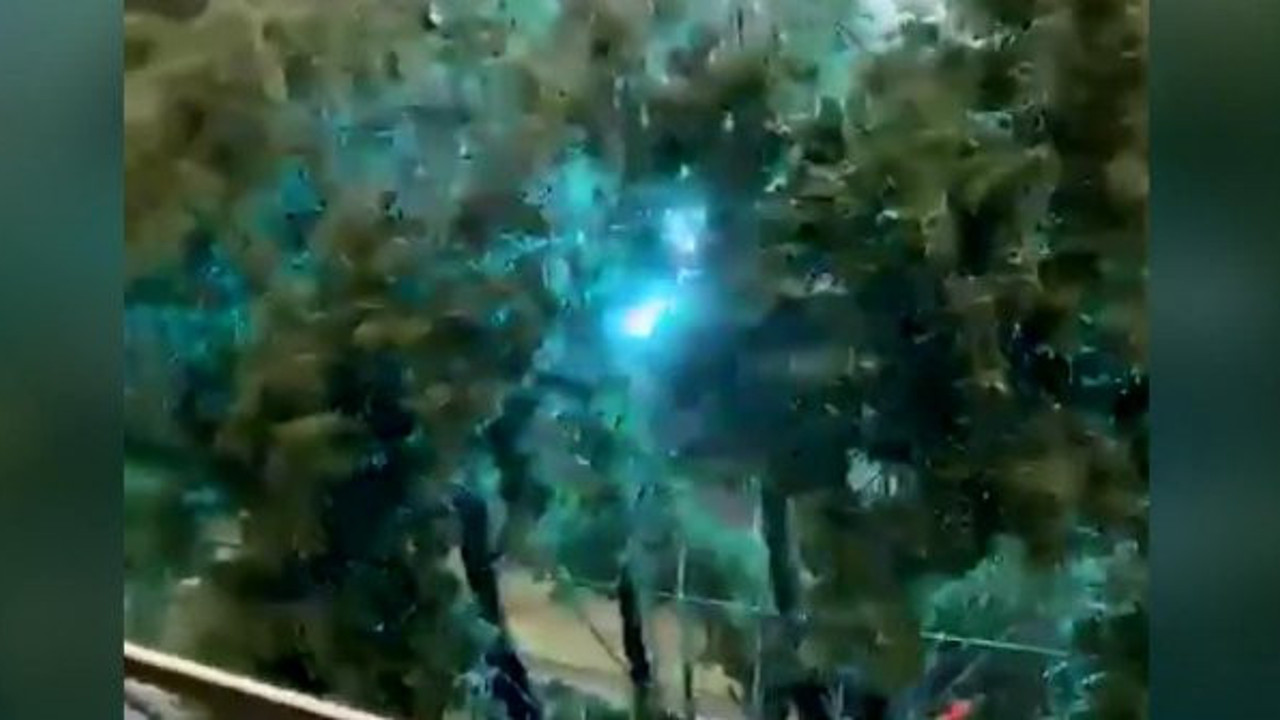 Amerikalılar gökyüzüne baktı zangır zangır titredi. Gökyüzünden geldi ağaçları ikiye böldü