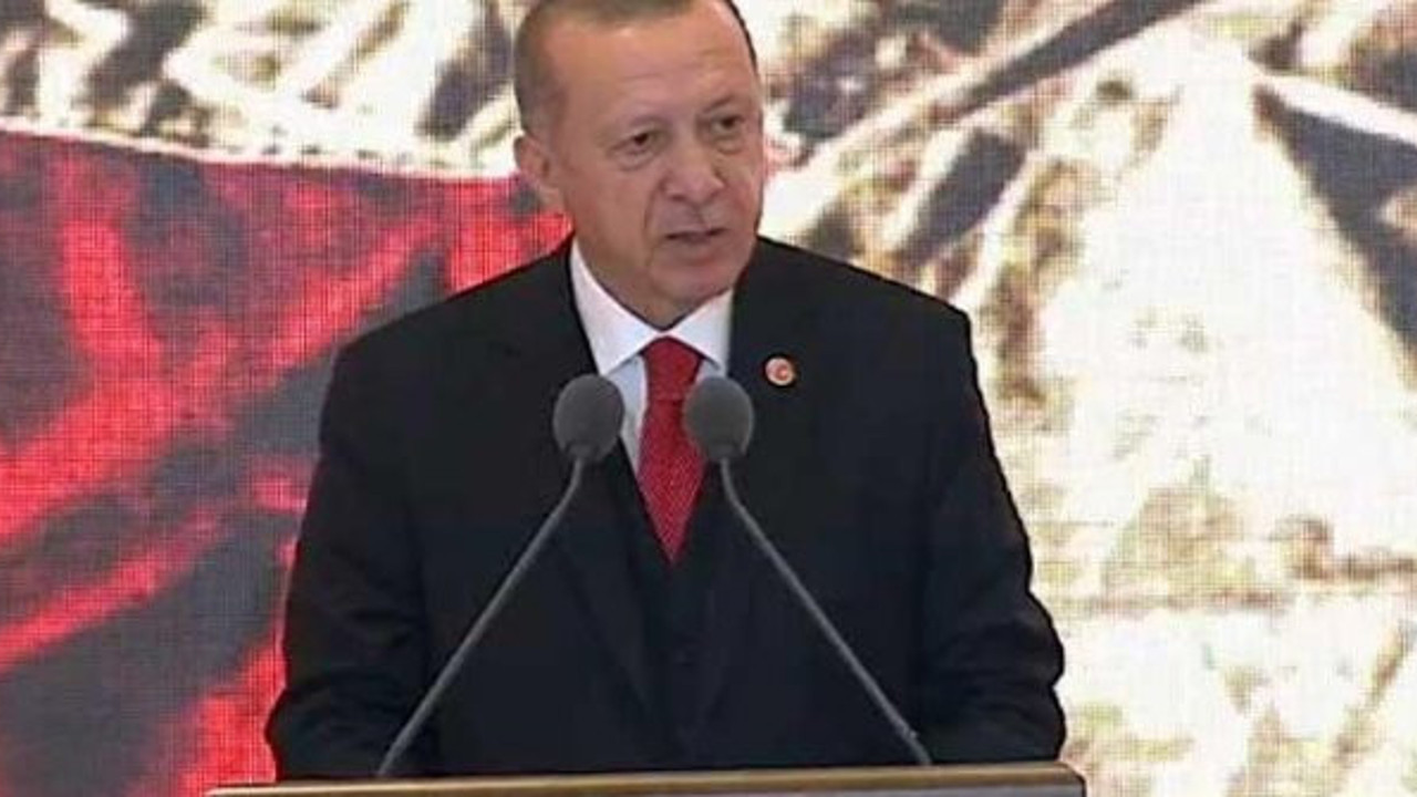Erdoğan Milli Mücadele Sergisi'nde konuştu
