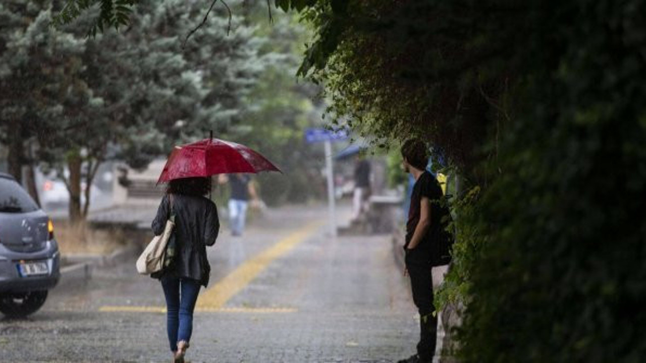 Meteoroloji'den sağanak yağış uyarısı (31 Ekim 2020)