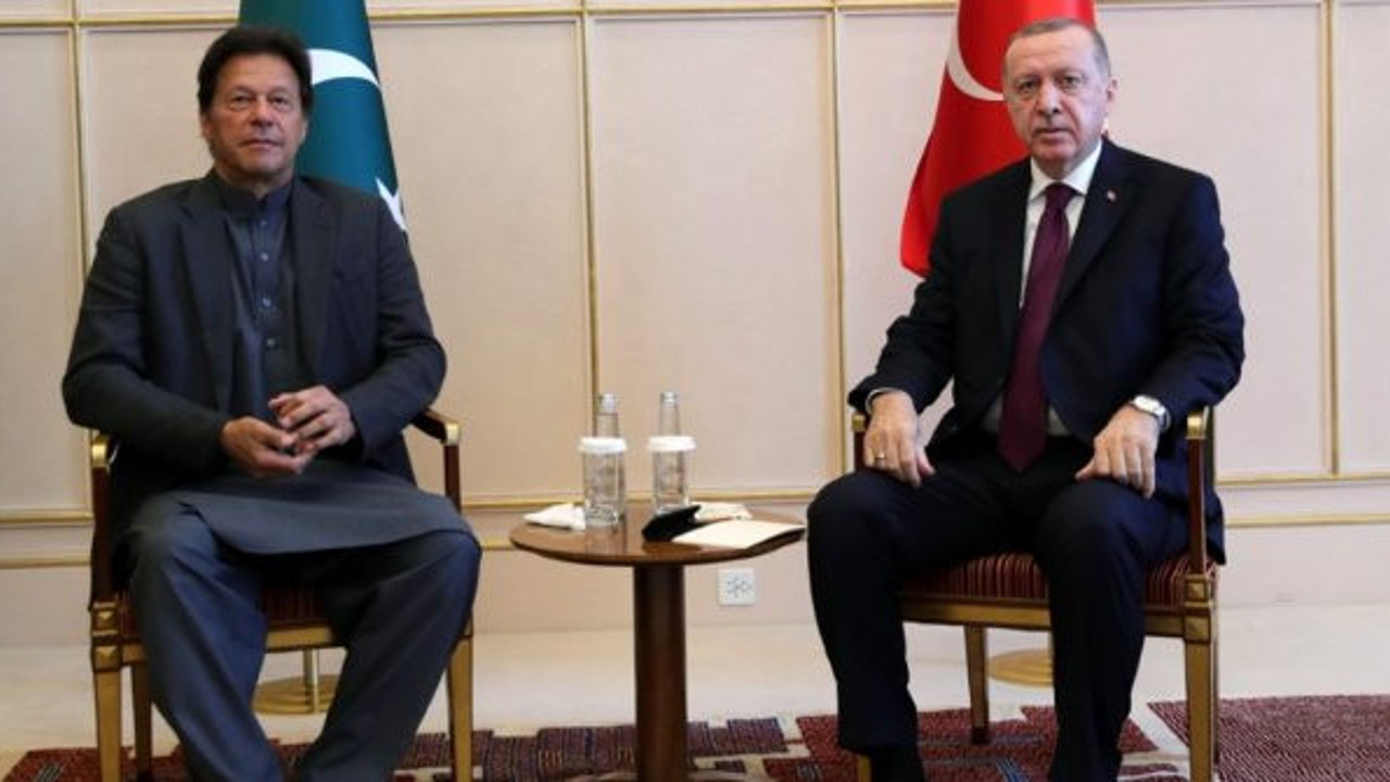 Cumhurbaşkanı Erdoğan ve Pakistan Başbakanı Han görüştü
