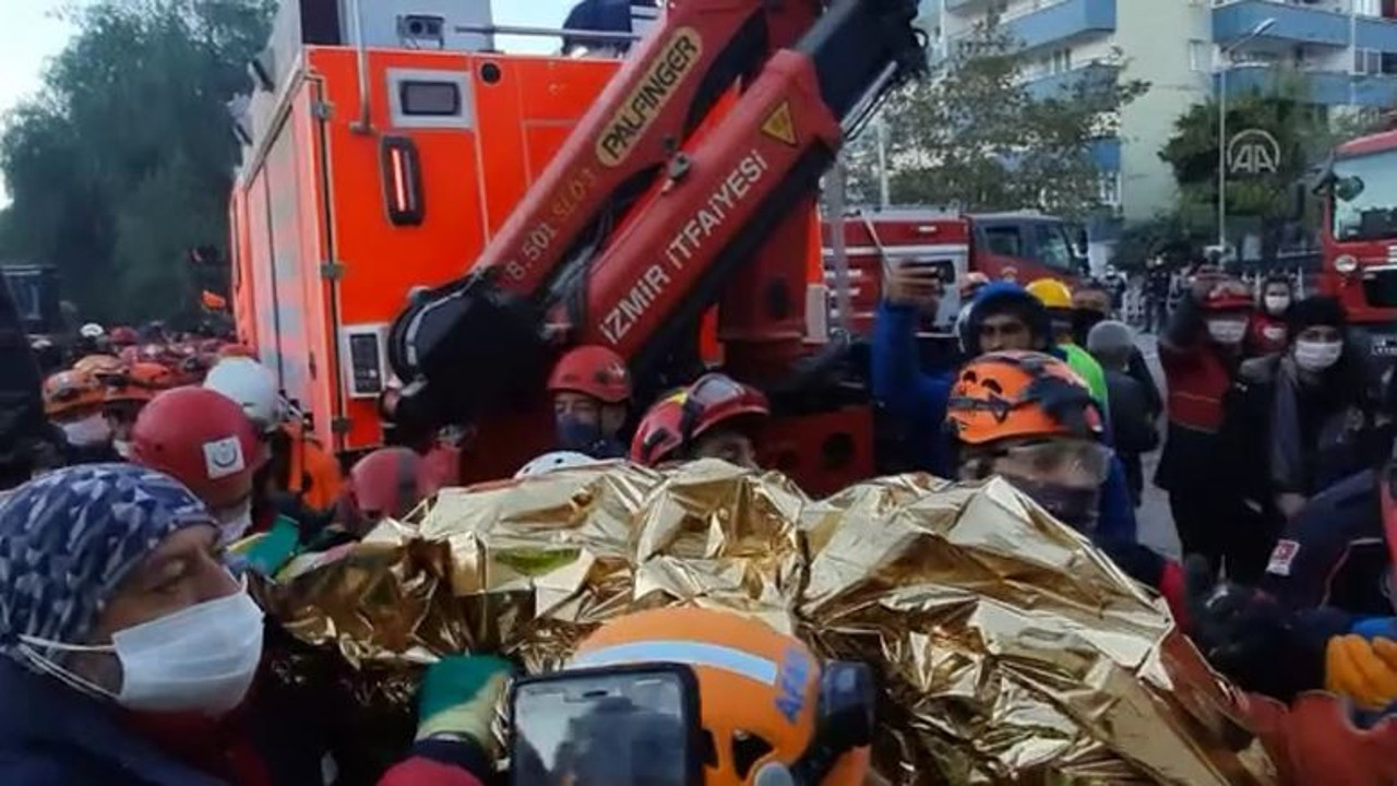 İzmir'deki depremden 65 saat sonra büyük mucize
