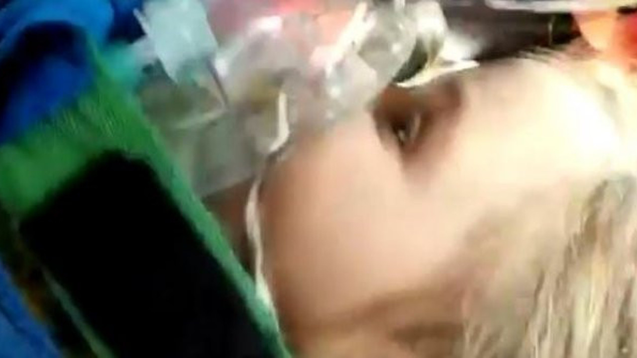 Bakan Koca, Ayda'nın ambulanstaki görüntüsünü paylaştı