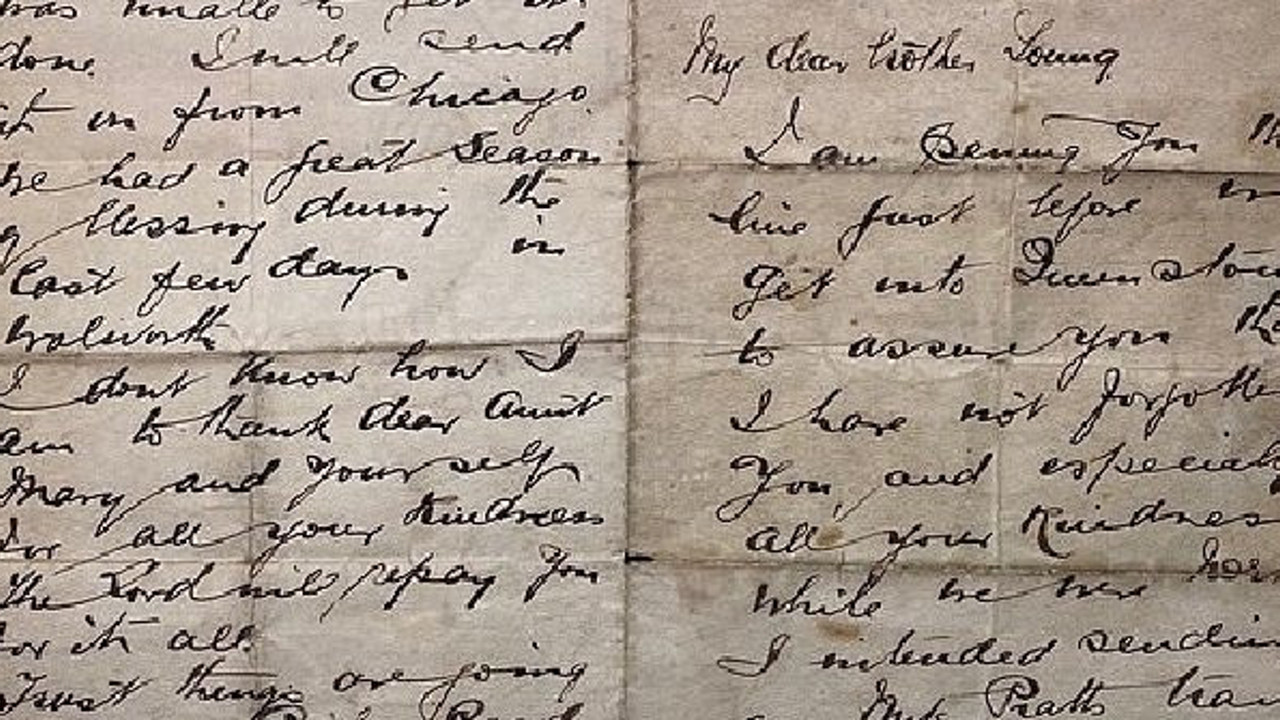 Titanic papazının mektubu satılacak