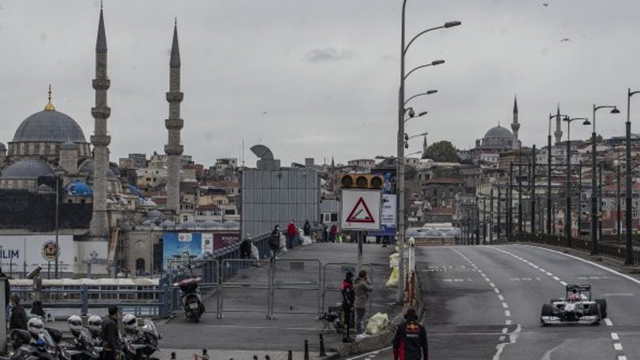 İstanbul'un tarihi yerlerinde Formula 1 rüzgarı