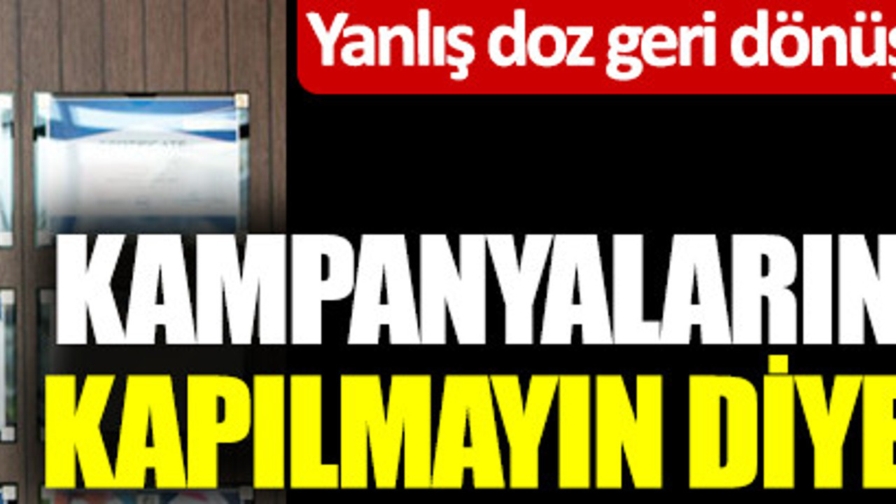 Uzmanı kampanyaların cazibesine kapılmayın diyerek uyardı. Yanlış doz geri dönüşsüz hasara yol açıyor